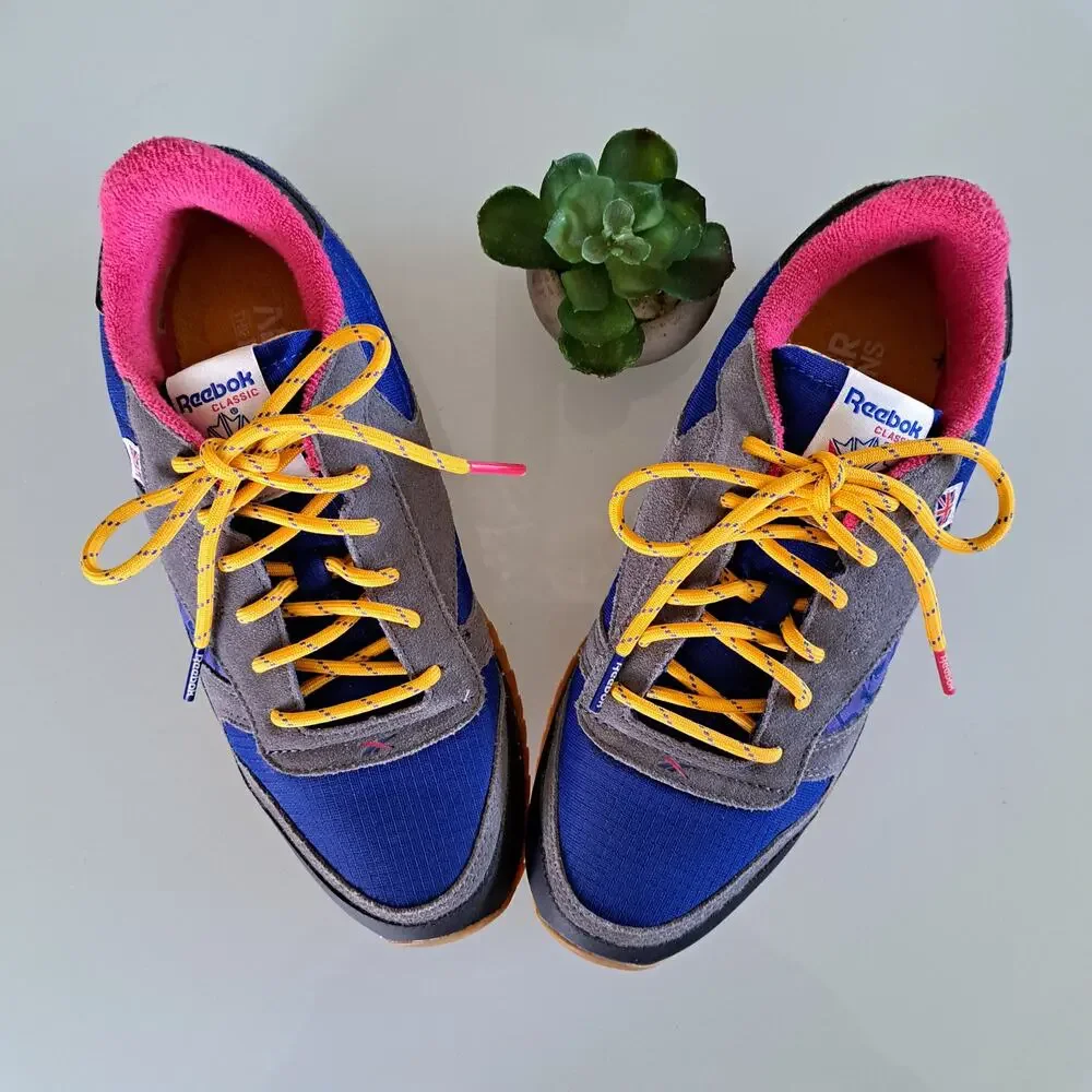 REEBOK Women's 6.6 CL Ripple MU Sneakers Concept Sample 03 Gray Multi